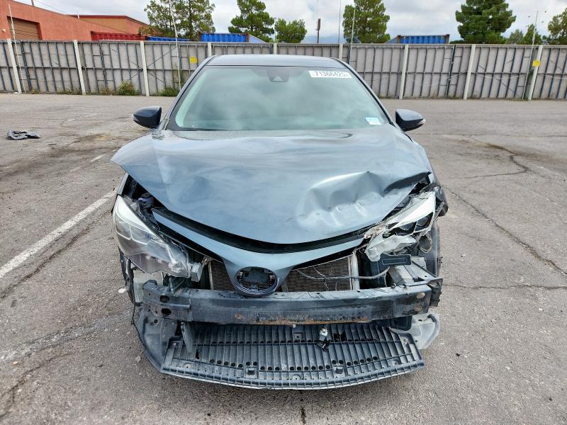 5YFBURHE1KP926885 - 2019 TOYOTA COROLLA L GRAY photo 5