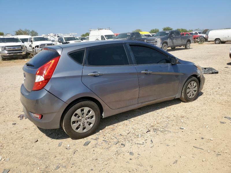 KMHCT5AE4GU267524 - 2016 HYUNDAI ACCENT SE GRAY photo 3