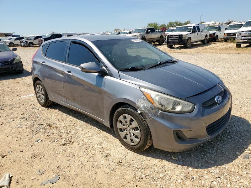 KMHCT5AE4GU267524 - 2016 HYUNDAI ACCENT SE GRAY photo 4