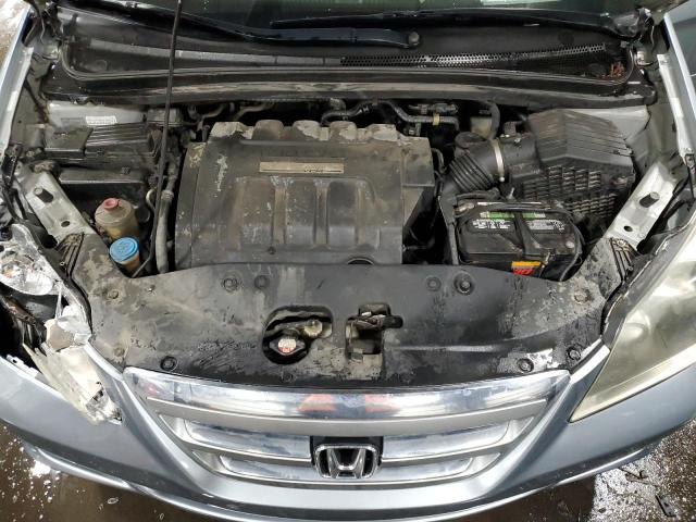 5FNRL38687B011624 - 2007 HONDA ODYSSEY EXL SILVER photo 12