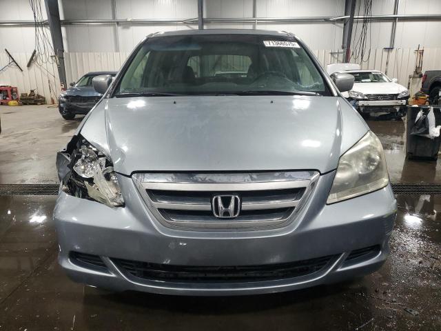 5FNRL38687B011624 - 2007 HONDA ODYSSEY EXL SILVER photo 5