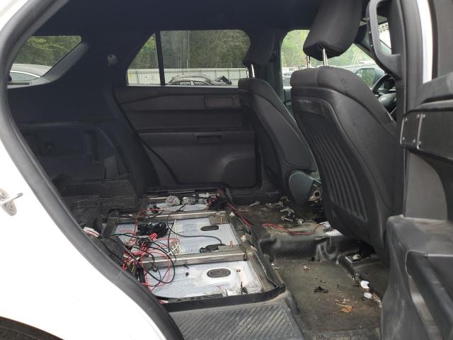 1FM5K8AB7LGC35114 - 2020 FORD EXPLORER POLICE INTERCEPTOR WHITE photo 11