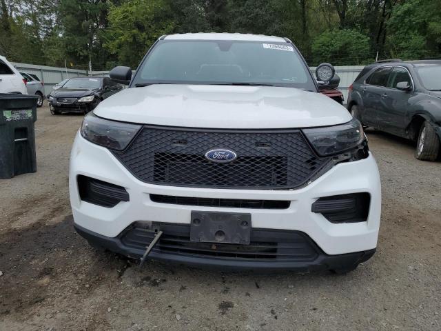 1FM5K8AB7LGC35114 - 2020 FORD EXPLORER POLICE INTERCEPTOR WHITE photo 5
