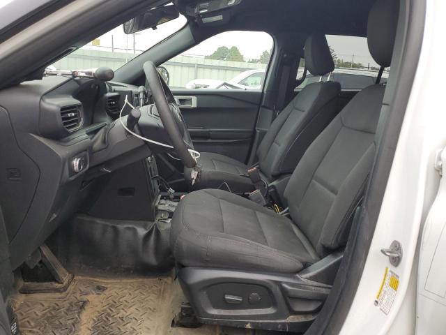 1FM5K8AB7LGC35114 - 2020 FORD EXPLORER POLICE INTERCEPTOR WHITE photo 7