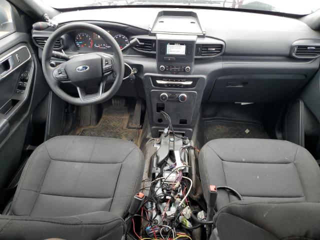 1FM5K8AB7LGC35114 - 2020 FORD EXPLORER POLICE INTERCEPTOR WHITE photo 8