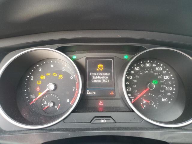 3VV3B7AX7LM067077 - 2020 VOLKSWAGEN TIGUAN SE შავი ფოტო 9