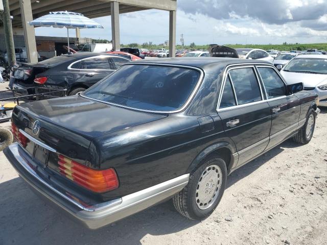 WDBCA24D9MA604762 - 1991 MERCEDES-BENZ 300 SE BLACK photo 3