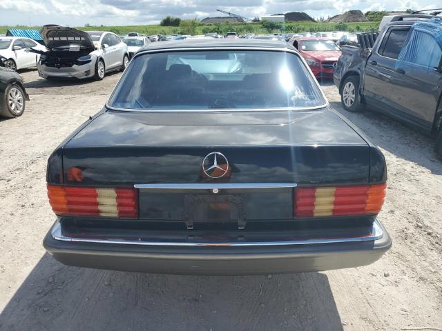 WDBCA24D9MA604762 - 1991 MERCEDES-BENZ 300 SE BLACK photo 6