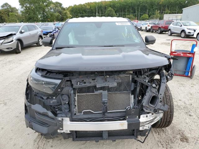 1FM5K8AB8LGB85565 - 2020 FORD EXPLORER POLICE INTERCEPTOR BLACK photo 5