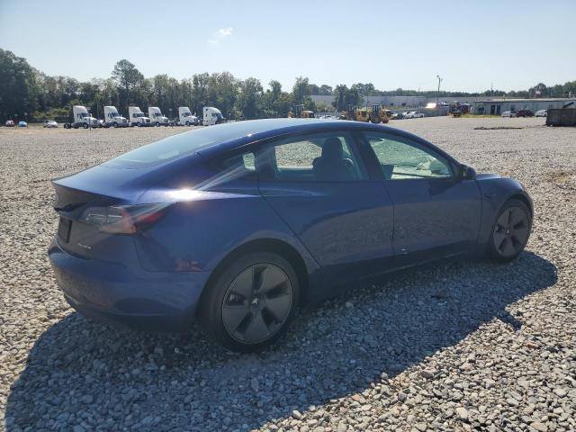 5YJ3E1EB5MF974885 - 2021 TESLA MODEL 3 蓝色 照片 3