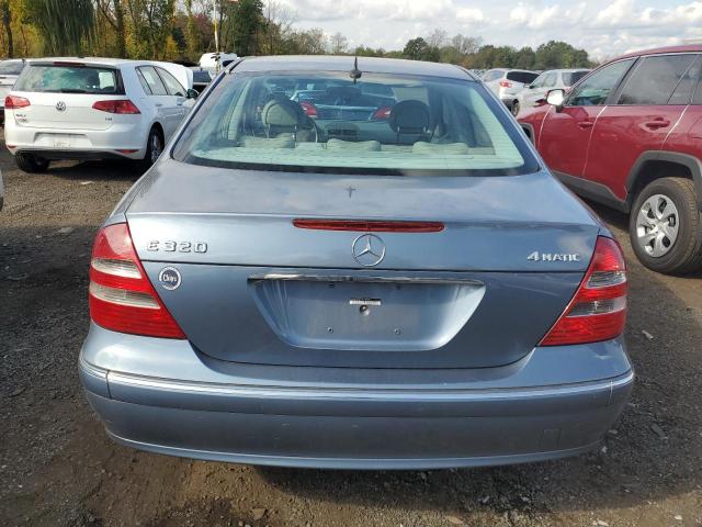 WDBUF82J55X170999 - 2005 MERCEDES-BENZ E 320 4MATIC BLUE photo 6