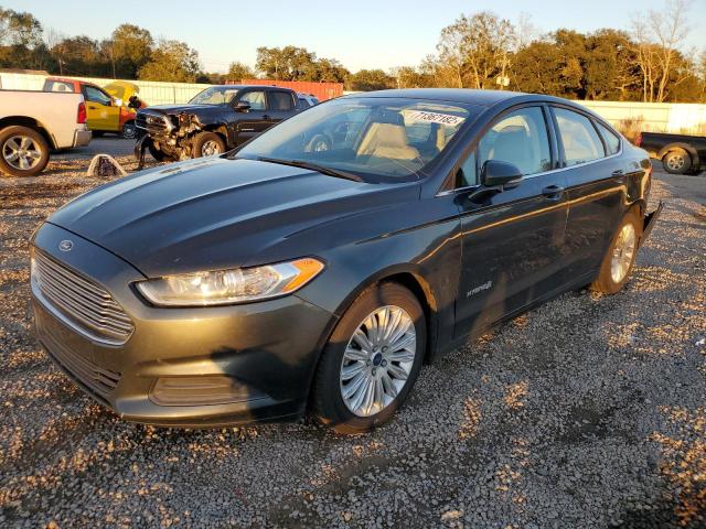 3FA6P0LU7GR126456 - 2016 FORD FUSION SE HYBRID CHARCOAL photo 1