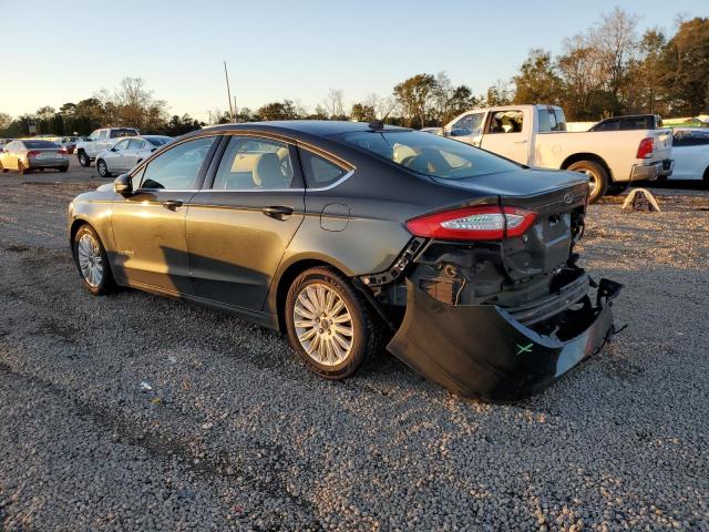 3FA6P0LU7GR126456 - 2016 FORD FUSION SE HYBRID CHARCOAL photo 2