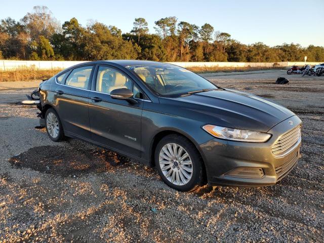 3FA6P0LU7GR126456 - 2016 FORD FUSION SE HYBRID CHARCOAL photo 4