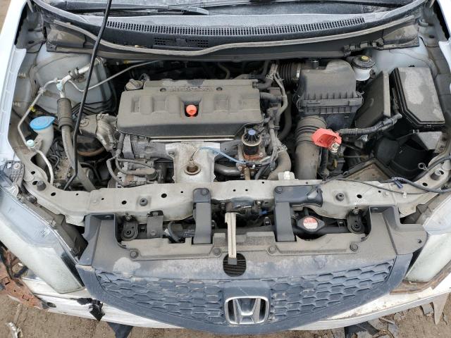 2HGFG3B86CH522028 - 2012 HONDA CIVIC EX SILVER photo 11