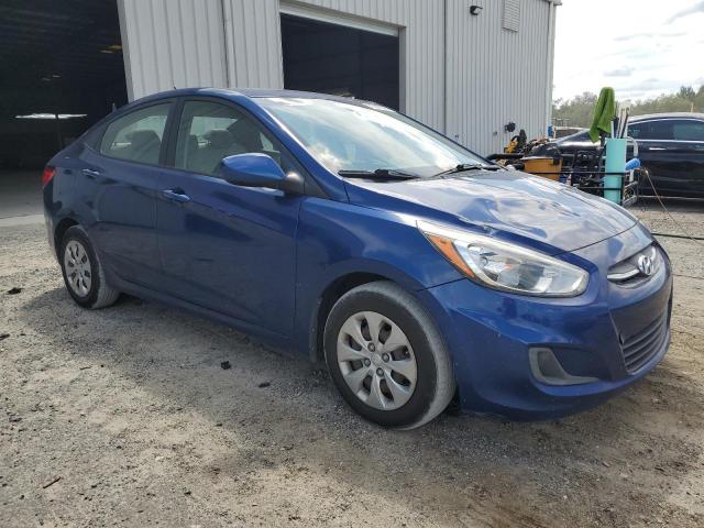 KMHCT4AE7HU173827 - 2017 HYUNDAI ACCENT SE 蓝色 照片 4