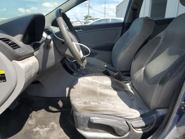 KMHCT4AE7HU173827 - 2017 HYUNDAI ACCENT SE 蓝色 照片 7