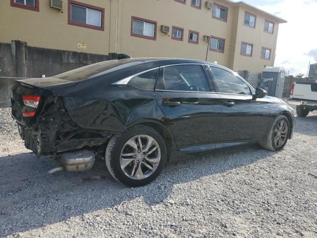 1HGCV1F10JA038989 - 2018 HONDA ACCORD LX BLACK photo 3