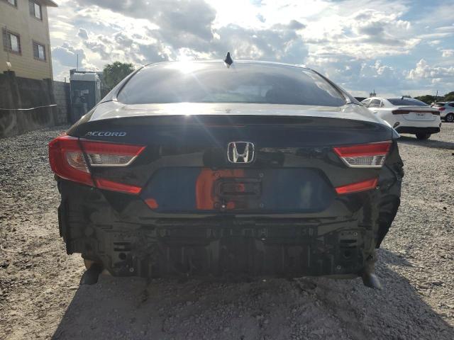 1HGCV1F10JA038989 - 2018 HONDA ACCORD LX BLACK photo 6
