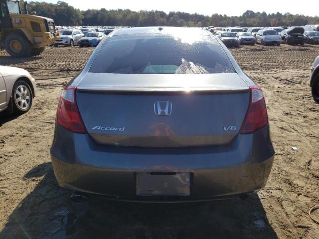 1HGCS22879A004447 - 2009 HONDA ACCORD EXL GRAY photo 6