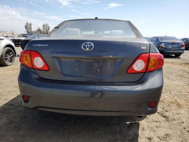 1NXBU4EE7AZ363538 - 2010 TOYOTA COROLLA BASE ნაცრისფერი ფოტო 6