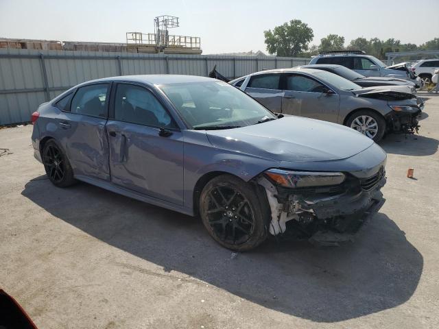 2HGFE2F51RH593260 - 2024 HONDA CIVIC SPORT 蓝色 照片 4