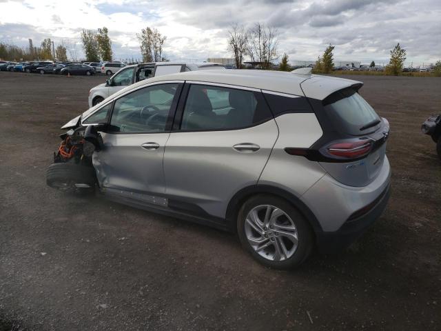 1G1FW6S08P4112436 - 2023 CHEVROLET BOLT EV 1LT SILVER photo 2