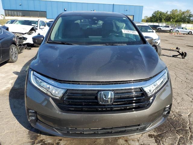 5FNRL6H72MB017232 - 2021 HONDA ODYSSEY EXL TAN photo 5