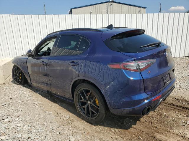 ZASPAKBN3M7D15752 - 2021 ALFA ROMEO STELVIO TI BLUE photo 2