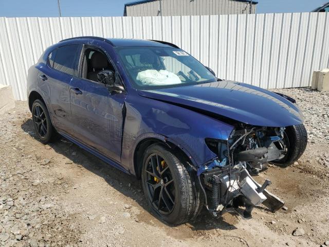 ZASPAKBN3M7D15752 - 2021 ALFA ROMEO STELVIO TI BLUE photo 4