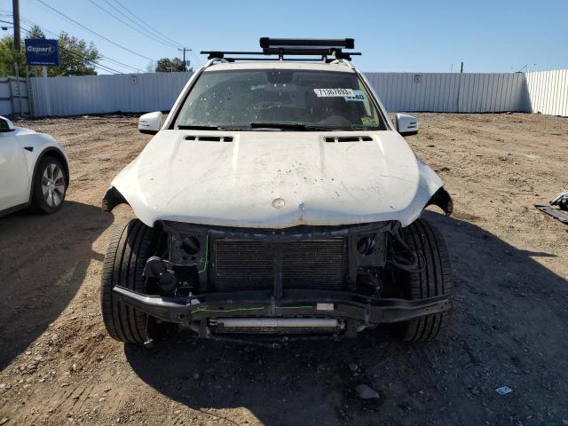 4JGDA5HB6CA013881 - 2012 MERCEDES-BENZ ML 350 4MATIC WHITE photo 5