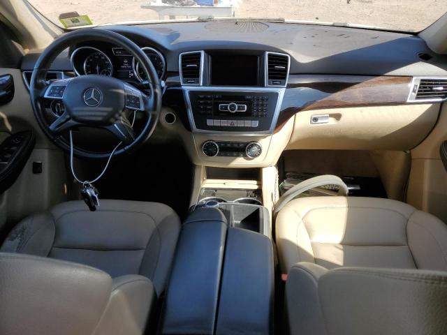 4JGDA5HB6CA013881 - 2012 MERCEDES-BENZ ML 350 4MATIC WHITE photo 8