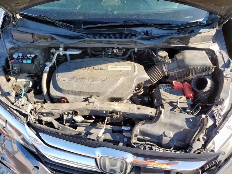 5FNRL6H72JB005402 - 2018 HONDA ODYSSEY EXL GRAY photo 12