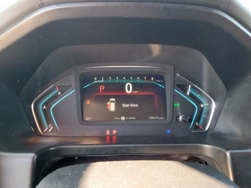 5FNRL6H72JB005402 - 2018 HONDA ODYSSEY EXL GRAY photo 9