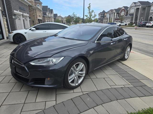 5YJSA1E14FF112906 - 2015 TESLA MODEL S Boz foto 2