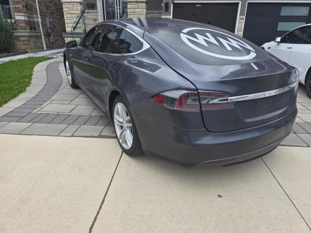 5YJSA1E14FF112906 - 2015 TESLA MODEL S Boz foto 3