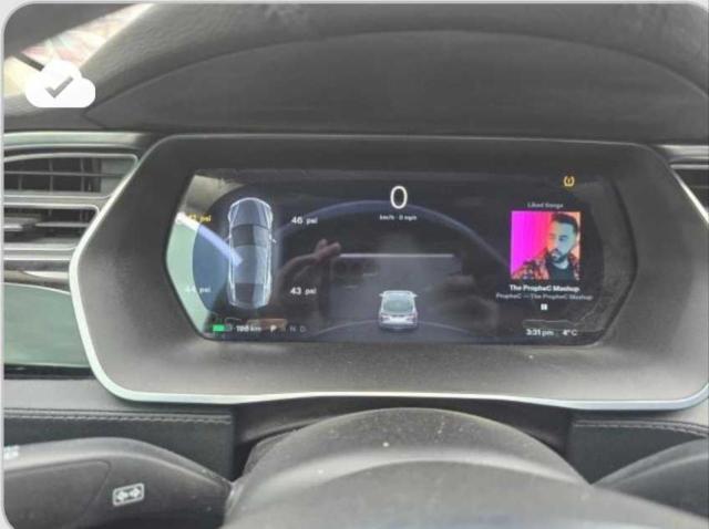 5YJSA1E14FF112906 - 2015 TESLA MODEL S Boz foto 8