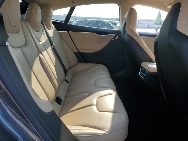 5YJSA1H12EFP60545 - 2014 TESLA MODEL S GRAY photo 10