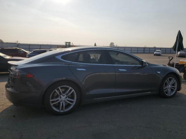 5YJSA1H12EFP60545 - 2014 TESLA MODEL S GRAY photo 3