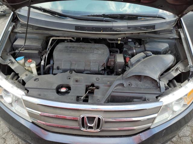 5FNRL5H63BB074313 - 2011 HONDA ODYSSEY EXL GRAY photo 12