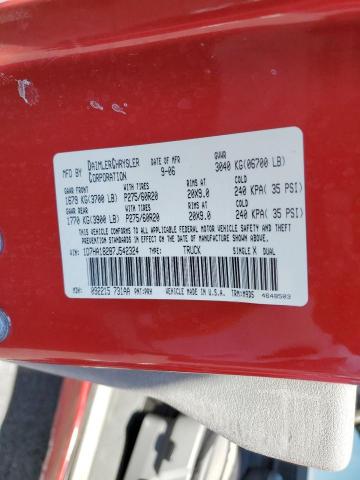 1D7HA18287J542324 - 2007 DODGE RAM 1500 ST 红色 照片 12