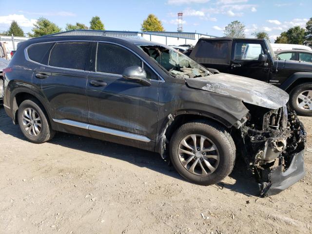 5NMS33AD6LH144921 - 2020 HYUNDAI SANTA FE SEL BLACK photo 4