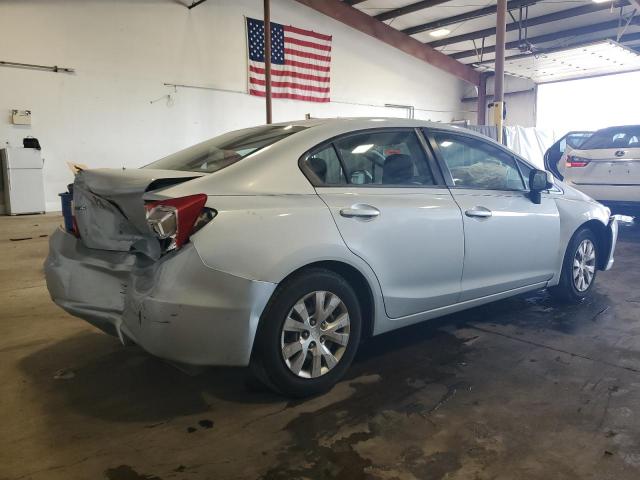 2HGFB2F58CH514621 - 2012 HONDA CIVIC LX 银色 照片 3
