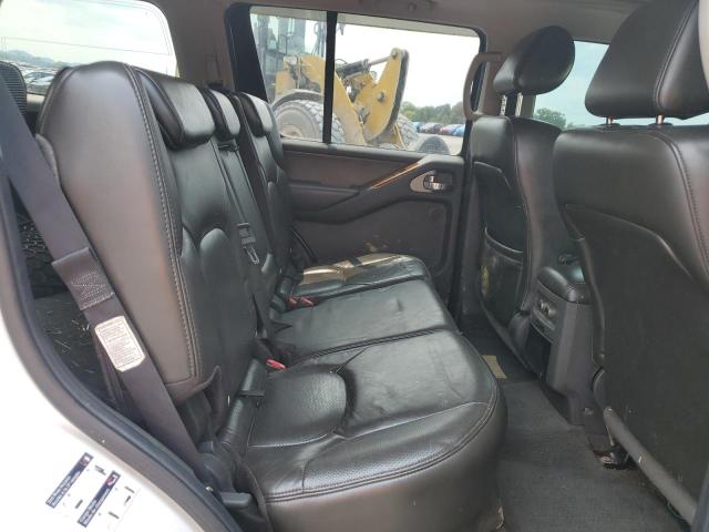 5N1AR18W16C682642 - 2006 NISSAN PATHFINDER LE Biały zdjęcie 11