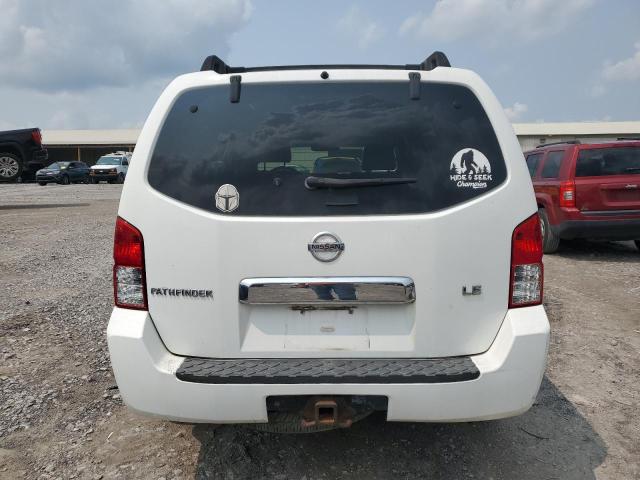 5N1AR18W16C682642 - 2006 NISSAN PATHFINDER LE Biały zdjęcie 6