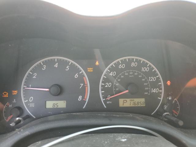 5YFBU4EE5DP212333 - 2013 TOYOTA COROLLA BASE Մոխրագույն լուսանկար 9