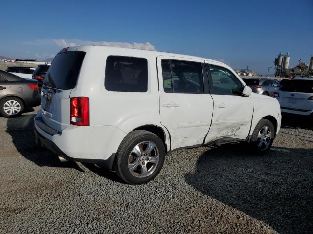 5FNYF3H58DB014965 - 2013 HONDA PILOT EXL WHITE photo 3