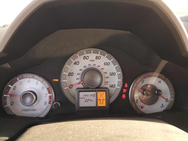 5FNYF3H58DB014965 - 2013 HONDA PILOT EXL WHITE photo 9