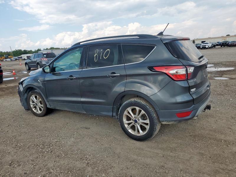 1FMCU0HD2JUB27573 - 2018 FORD ESCAPE SEL GRAY photo 2