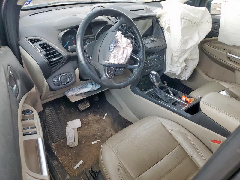 1FMCU0HD2JUB27573 - 2018 FORD ESCAPE SEL GRAY photo 8